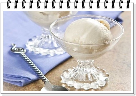 Sütlü Vanilyalı Dondurma