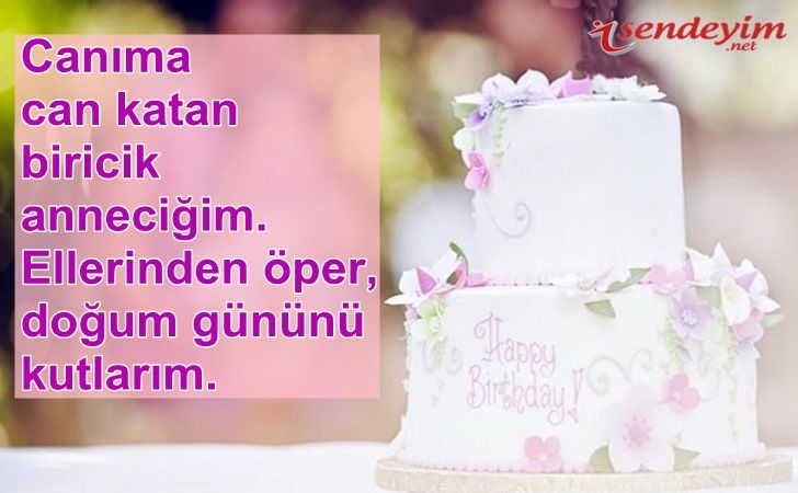 Resimli Anneye Doğum Günü Mesajları
