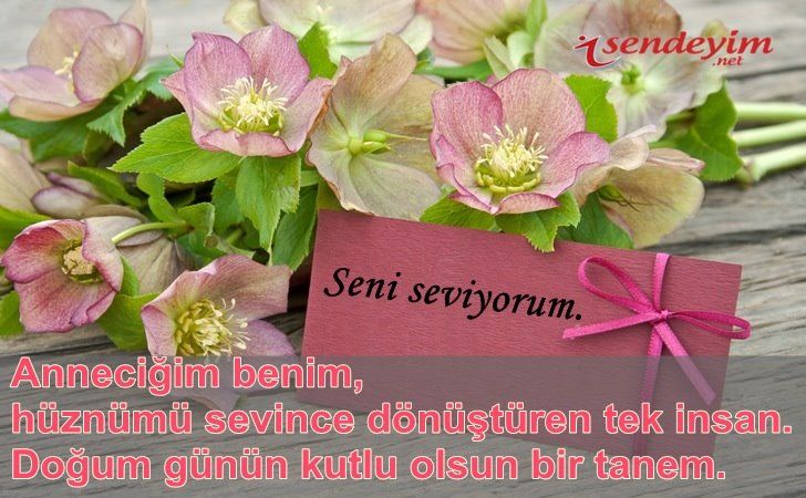 Resimli Anneye Doğum Günü Mesajları