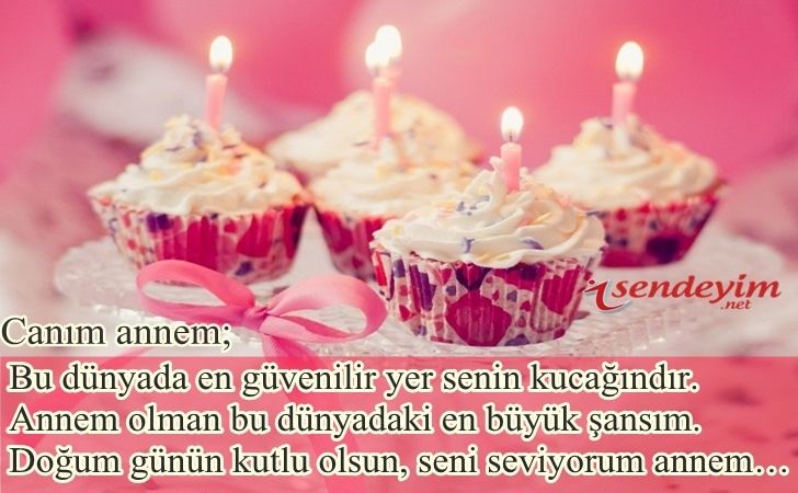 Resimli Anneye Doğum Günü Mesajları